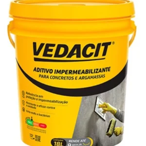 Vedacit 18l Aditivo Impermeabilizante Concreto Argamassa Fl