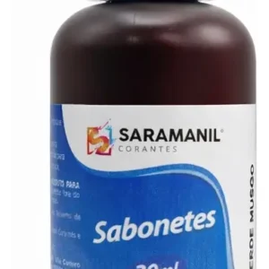 Corante Líquido Sabonete 30ml Verde Musgo Saramanil