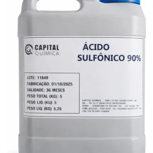 Ácido Sulfônico 90% 5 Litros - Para Detergente E Muito Mais