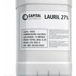 Lauril Éter Sulfato De Sódio 27% 5 Litro Espumante 1a Linha