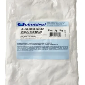 Cloreto De Sódio Puro ( Sem Iodo ) 1 Kg